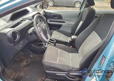 2014 Toyota Prius C from USA, damaged, VIN JTDKDTB37E1076676